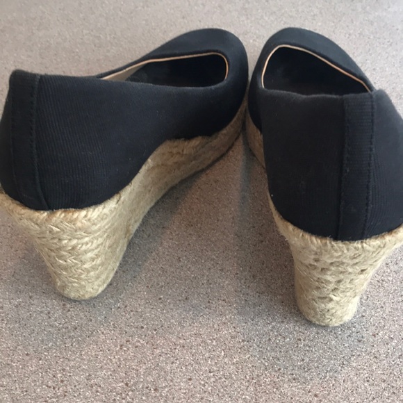 J Crew Canvas Espadrilles - Black, size 6 - Picture 5 of 8